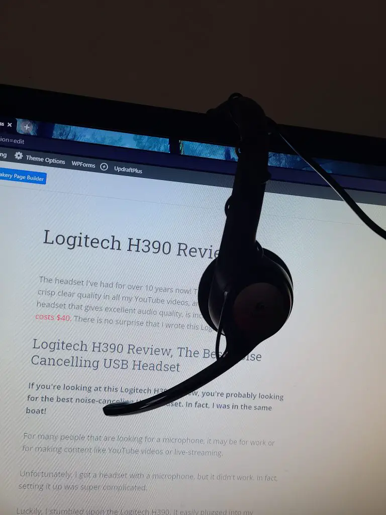 Logitech H390 Review - Picture of The Headset