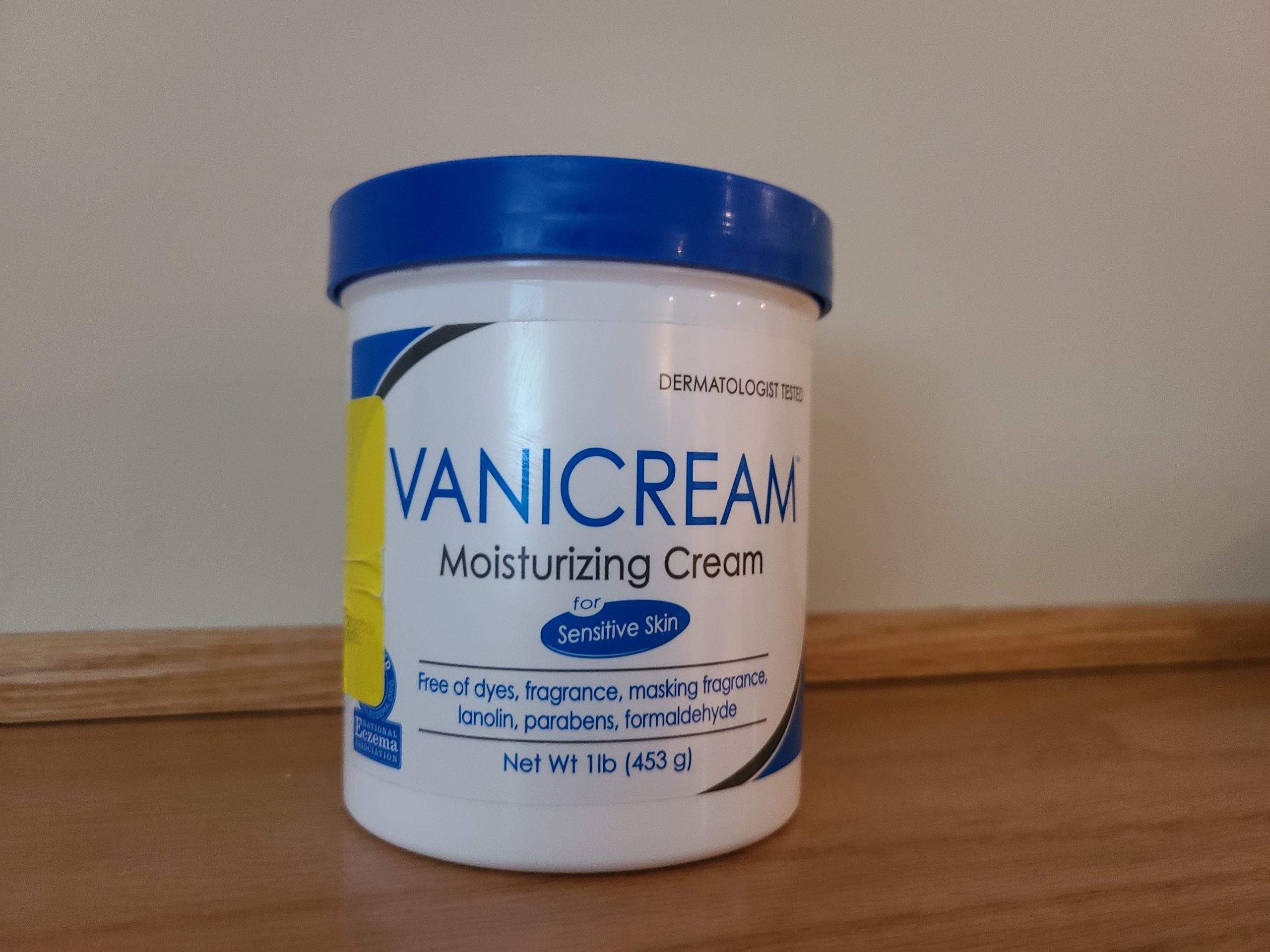Vanicream Review - Picture of lotion tu b.