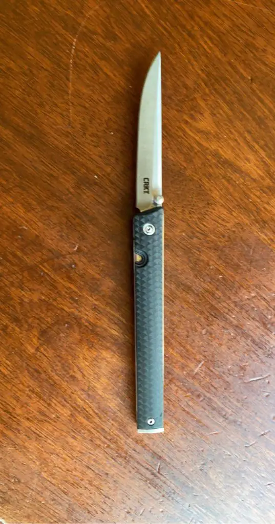 CRKT CEO Review - Side view of blade open