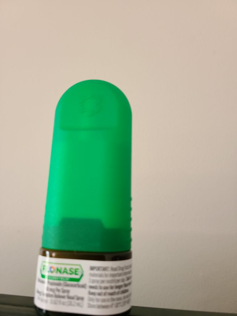 Flonase Loss of Smell Bottle Pictured