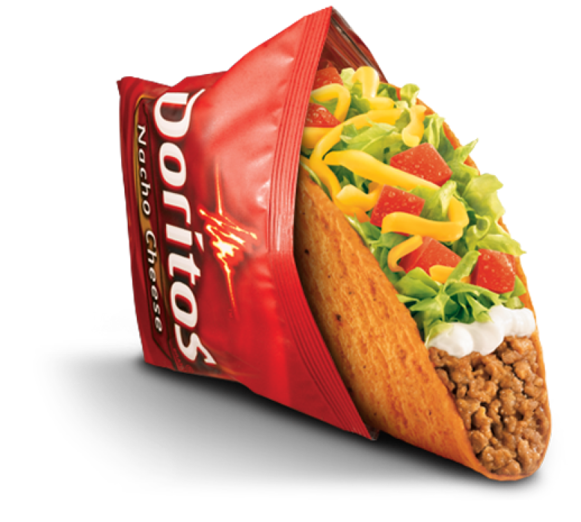 Doritos Locos Taco from Taco Bell (Nacho Cheese) - one of the best foods to ever exist on this planet