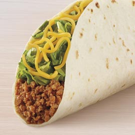 The Soft Taco, a true taco bell classic.