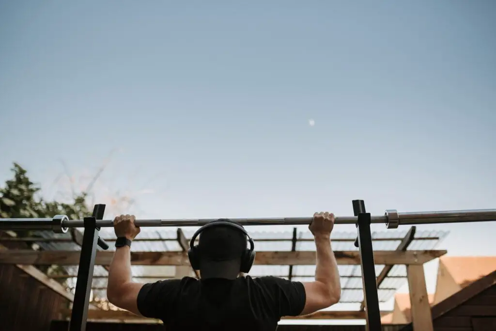 100 Pull Ups a Day for 30 Days will give you a ton of muscle growth. Photo by Anete Lusina from Pexels